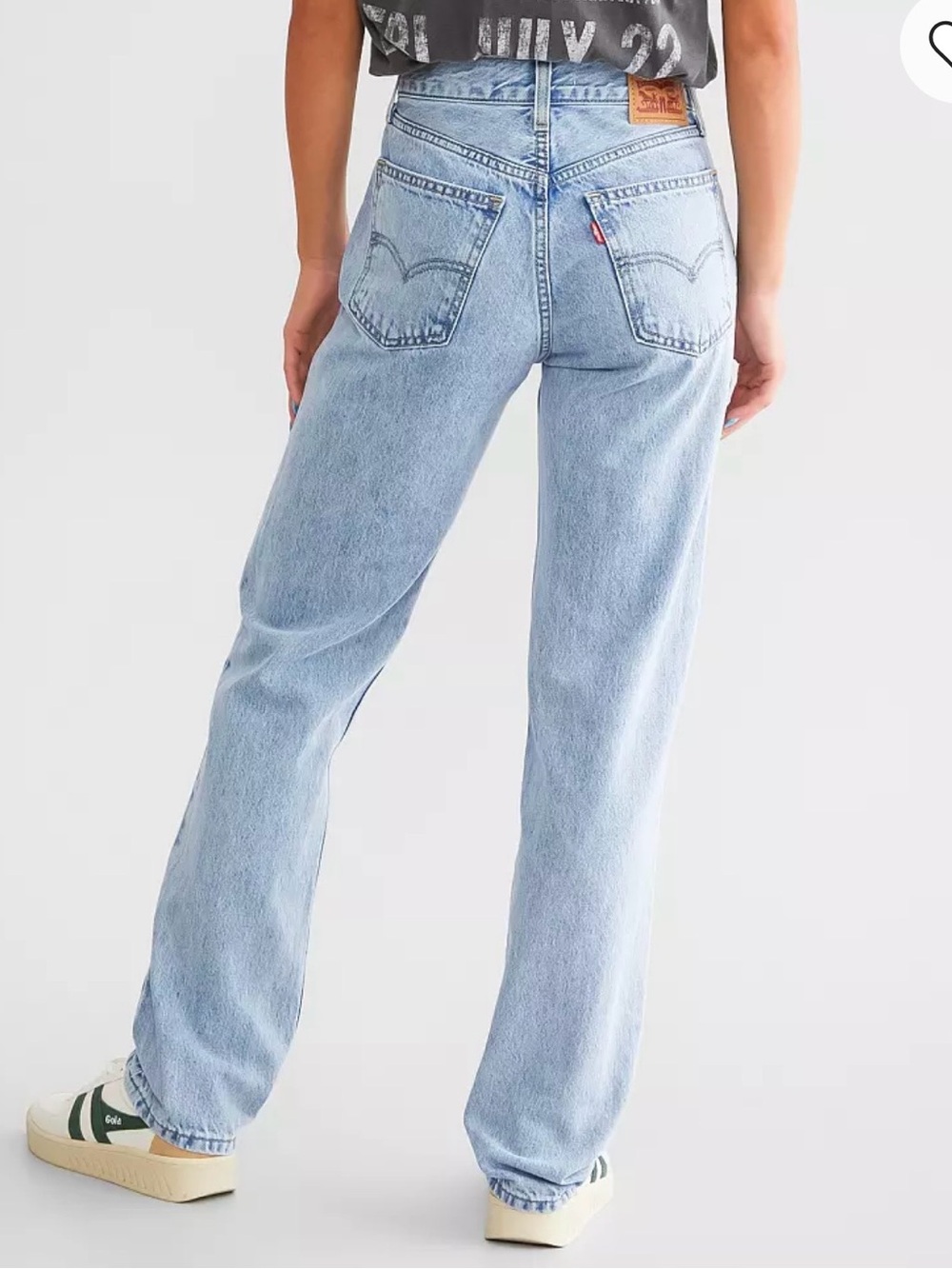 Levi’s Low Pro Light Wash Women's Jeans - Picture 9 of 9